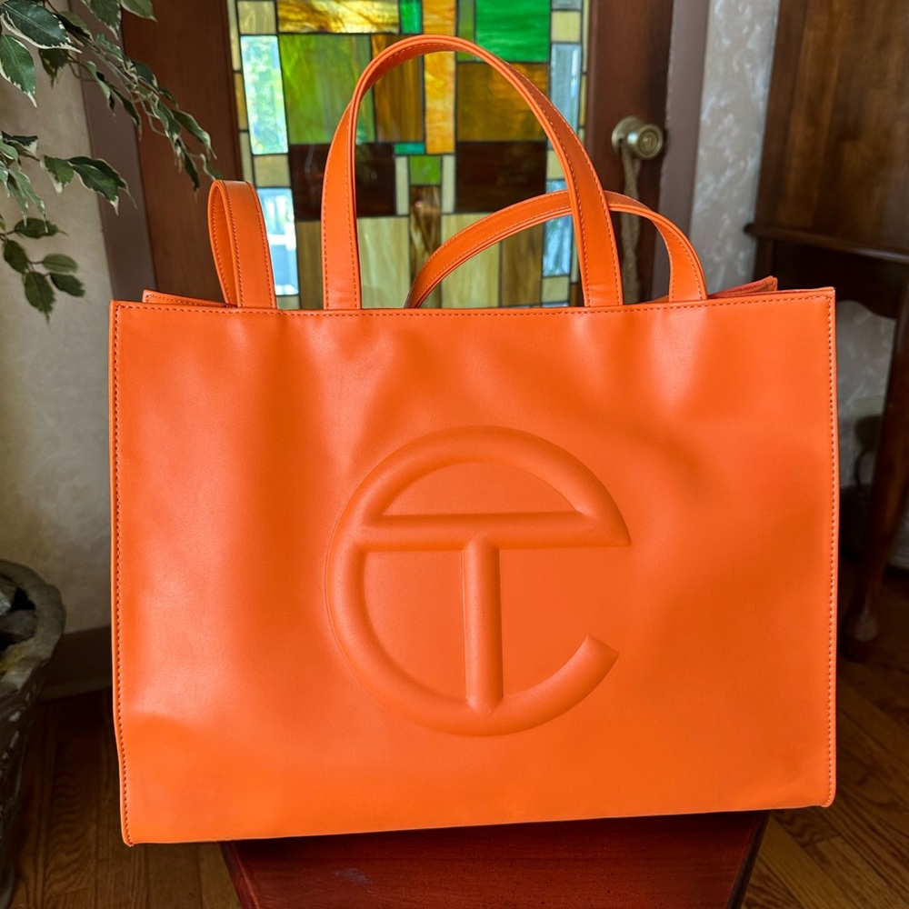 Telfar Medium Shopping Bag - Orange